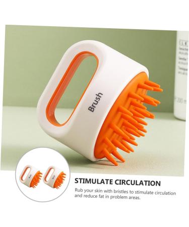 Magiclulu 4-Piece Shampoo Massage Brush Set - Anti-Scaly Hair Washer & Scalp Massager for Ultimate Hair Care - Buy Online on GoSupps.com
