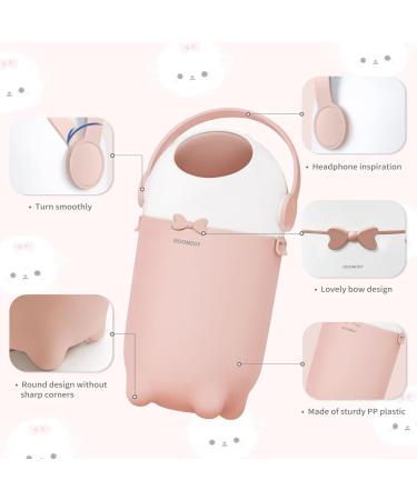 BOOMJOY Diaper Pail - Odor-Proof Baby Diaper Disposal No Refill Costs Use Regular Bags - Pink - Buy Online on GoSupps.com