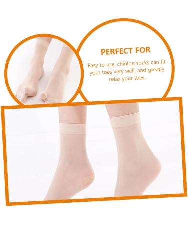 minkissy 5 Pairs Chinlon Socks Chinlon Stockings Universal Socks Two Toes Socks Japanese Style Socks Couple Socks Breathable Socks Two-toe Stockings Universal Stockings Split Toe Socks - Buy Online on GoSupps.com
