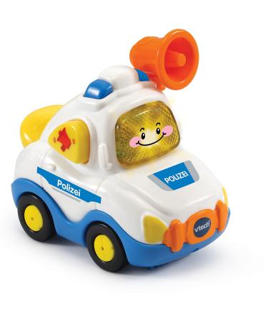 VTech does baby speedsters - police - toy car with music illuminating button exciting sets and noises - for children from 1-5 years single