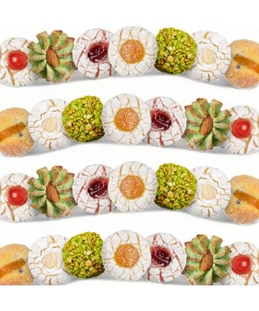 SICILIA BEDDA CAPACI Sicilian Almond Pastries "I Tipici Siciliani" sweets loose and individually wrapped in various weight options (1 piece) - 1 kg
