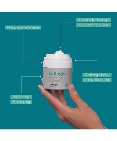 Baebody Collagen Face Cream 1.7 Fl Oz - Anti-Aging Skincare for Youthful Complexion - Natural Organic Non-GMO Lightweight Moisturizer - Buy Online on GoSupps.com