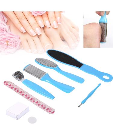 Professional 8-Piece Pedicure Tools Kit | Hard Skin Remover & Foot Care Tools for Smooth Feet - Buy Online on GoSupps.com