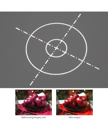 FOTOCREAT 12x12 Inch Gray/White Balance Card for Precise Color Calibration - Portable 18% Gray Reference Reflector Grey Card with Carry Bag - Buy Online on GoSupps.com