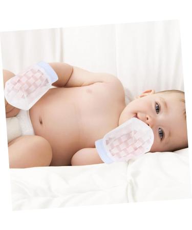 Coheali Infant Anti-Scratch Mittens - 2 Pairs of Soothing Gloves for Teething Protection | International Shipping - Buy Online on GoSupps.com
