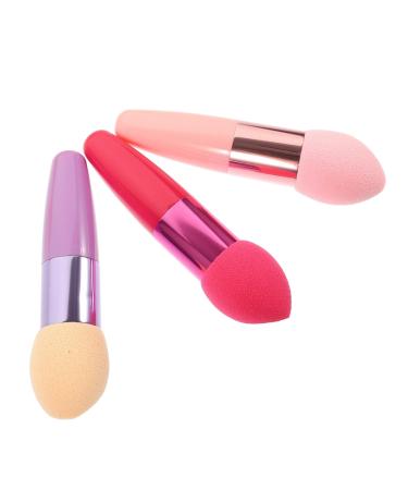 Ipetboom 3pc Makeup for Foundation Concealer Sponge Makeup Powder Brush Concealer Brush Mushroom Facial Foundation Makeup Brush Tools Eye Makeup Shadow Major