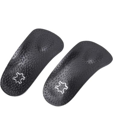 FOMIYES Arch Support Orthotic Inserts - Anti-Slip Insoles for Flat Feet - 3 Pairs Black Half Size Pads for Men & Women - Buy Online on GoSupps.com