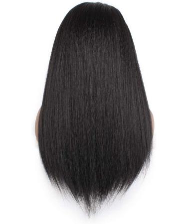 Xtrend 22 Yaki Straight Headband Wig for Women - Long Black Synthetic Afro Kinky Straight Wigs - Glueless None Lace Front - 22 Inch - Buy Online on GoSupps.com