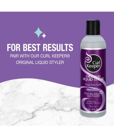 Curl Keeper Gel - 8oz Ultimate Hold Power with Frizz Control for All Hairstyles - Buy Online on GoSupps.com