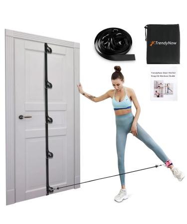 Upgraded Door Anchor Strap for Resistance Bands Portable Workout Resistance Band Door Anchors Space Saving Easy Set Up Home Gym Secure Multi Point Anchor Gym for Home Fitness(Bands Not Include)