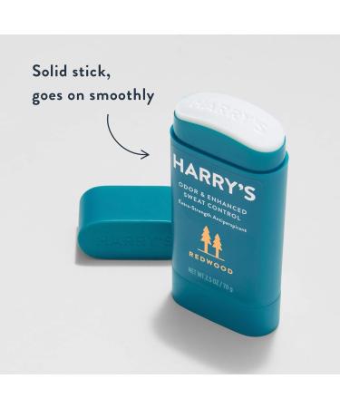 Harry's Extra-Strength Antiperspirant - Odor & Enhanced Sweat Control Deodorant for Men- Redwood 2.5 Ounce (Pack of 6) Extra-Strength Antiperspirant Redwood - Buy Online on GoSupps.com