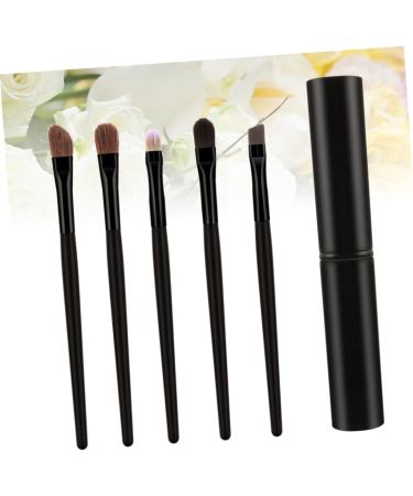 Baluue 15 Pcs Eyeshadow Brush Kit Eyeshadow Brush with Case Cosmetic Tools Liner Brush for Eyes Black - Buy Online on GoSupps.com