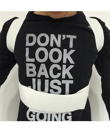12 Magnets Back Support Belt & Posture Corrector for Men Women & Children - Unisex White Brace (S 28.74-29.13 - Buy Online on GoSupps.com