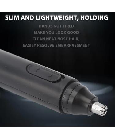 Electric Nose Hair Trimmer for Men - Rechargeable USB LCD Display Precision Removal Tool - Buy Online on GoSupps.com