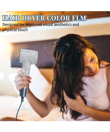 Buy Bling Rhinestone Sticker Decal for Laifen Hair Dryer | Stylish Diamond Cover Protective Film - Sliver Diamond - Buy Online on GoSupps.com