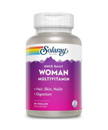Solaray Once Daily Woman Multivitamin 90 VegCaps