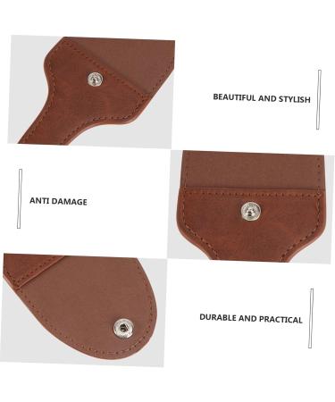 Lurrose Leather Scissor Case - 2-Pack Protective Storage for Embroidery Scissors | PU Leather Pocket Organizer - Buy Online on GoSupps.com