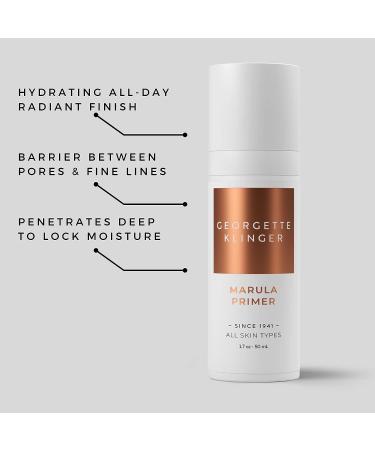 Georgette Klinger Marula Primer - Hydrating & Moisturizing Pore Minimizer Makeup Base - 1.7 oz - Buy Online on GoSupps.com
