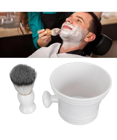 Premium Beard Care Set: Razor Brush Set for Men with Foam Brush Soap Shell & Stand - Soft Hair for Rich Foam & Grooming - Buy Online on GoSupps.com
