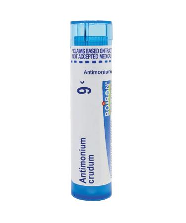 Boiron Antimonium Crudum 9C for Indigestion with Nausea from Overeating - 80 Pellets