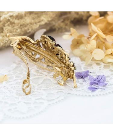 Jovono Red Wedding Hair Clip | Bridal Hairpins & Flower Headpiece for Women & Girls - Perfect Hair Accessories - Buy Online on GoSupps.com