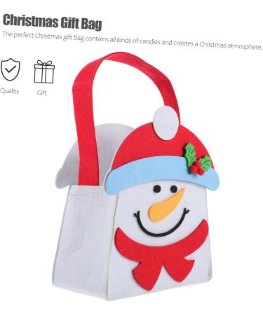Alipis 1pc Christmas Candy Bag Candy Bags Handbag Storage Organizer Festive Themed Bag Cartoon Bag 30X19X9CM As Shown - Buy Online on GoSupps.com