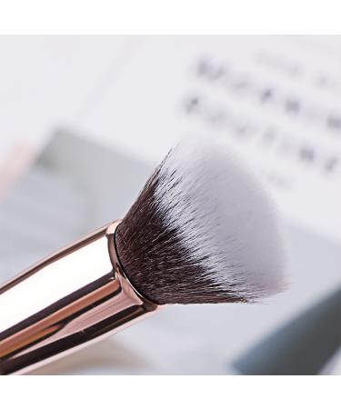 LuLiyLdJ 2 Pack Foundation Brushes | Flat Buffing & Blending Makeup Brushes for Flawless Facial Application - International Shipping Available - Buy Online on GoSupps.com