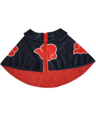 RELABTABY Cat Cloak Costume - Halloween Anime Pet Clothes for Cosplay & Ninja Cloak Christmas, Cute Party Dog Cape, Black (One Size) - Buy Online on GoSupps.com