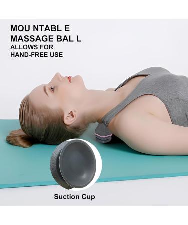 Zsmjaer Trigger Point Presser Massager - Fascia Ball with Suction Cups for Muscle Pain Relief | Back Neck Arms & Shoulders Massage Device (Pink) - International Shipping Available - Buy Online on GoSupps.com
