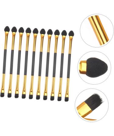 MUSISALY 20pcs Double Ended Eyeshadow Brush Beauty Supply Dual Sided Eyeshadow Makeup Tool Eyeshadow Applicator Eye Shadow Brush for Makeup Double-headed Eyeshadow Brush Cosmetics Kit - Buy Online on GoSupps.com