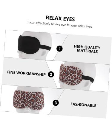 Beaupretty 12 Pcs 3D Goggles - Adjustable Cotton Eye Shadow for Office Use - Pack of 1 - Buy Online on GoSupps.com