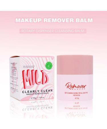 Makeup Balm Remover: Light and Rotating Cleanser Refreshing Cleansing Balm for Face Lips and Eyes Comfortable Daily Makeup Remover for Women | Perfect For - Buy Online on GoSupps.com