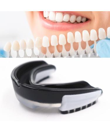 Verdant Touch Slim Fit Athletic Mouthguard for Boxing & Football - Impact Resistant Tooth Protection in Black & White - Buy Online on GoSupps.com