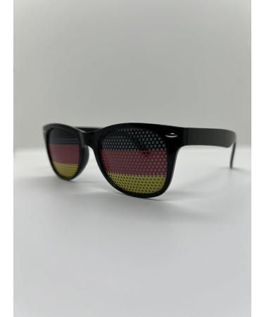 Groxuel Pack: Germany Makeup & Fan Sunglasses | Premium Football Makeup & Accessories | Em Fanartikel Germany - Buy Online on GoSupps.com