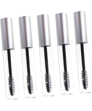 Healvian 10 Pcs Eyelash Cream Bottle Clear Mascara for Eyelashes Clear Lash Mascara Eyelash Brush Tube Silver 1 g (Pack of 1) Silverx2pcs - Buy Online on GoSupps.com