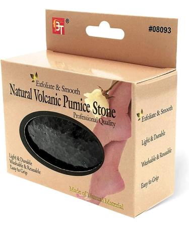 Natural Pumice Stone for Feet - Reusable Volcanic Callus Scrubber & Hard Skin Remover - Buy Online on GoSupps.com