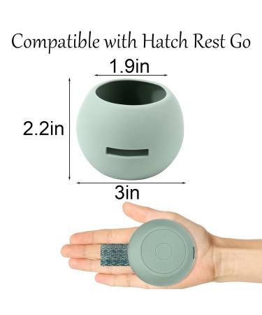 Buy Silicone Cover for Hatch Rest Go - Protective Case for Baby Sleep Soother Anti-Collision & Sound Quality - Mint Color - Buy Online on GoSupps.com