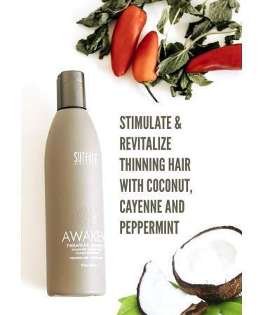 Surface Hair Healthy Scalp and Hair Thickening Shampoo - Hydrating Organic Cleanser for Thinning Hair - 10 Fl Oz - Buy Online on GoSupps.com