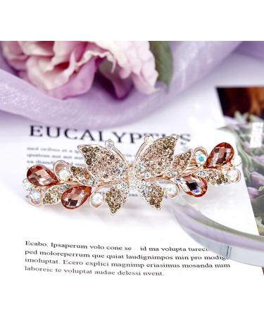 Buy Lichengtai Vintage Butterfly Hair Clips - Elegant Rhinestone Hair Jewelry for Women & Girls | Perfect Wedding & Fashion Accessories - Buy Online on GoSupps.com
