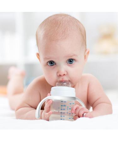 Buy Honhoha White Silicone Baby Bottle Holder | Universal Handles for Wide Neck & Glass Bottles | Safe & Durable - Buy Online on GoSupps.com