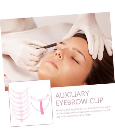 DOITOOL 9 Sets Eyebrow Aid Wear-resistant Brow Stencil Professional Eyebrow Stencil Four Generations Major - Buy Online on GoSupps.com