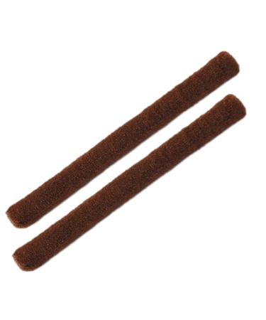 Dickly 2 pieces of glasses and temple sleeve holders glasses ear pads earrings hooks glasses holders for glasses sunglasses spectacle brown