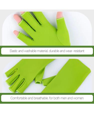FOMIYES 4 Pairs Mitts Reusable Sewing Gloves Finger Glove Fingerless Quilting Gloves Nail Art Tool Half Fingers Gloves Sewing Hand Covers Craft Sewing Supplies Work Spandex Elastic - Buy Online on GoSupps.com
