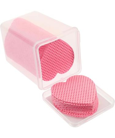 minkissy 600 Sheets Eyelash Cleaning Pads Nail Dip Powder Remover Nail Polish Remover Heart Shaped Nail Wipes Cotton Nail Wipes Eyelashes Remover for Extensions Eyelash Gel Nail Cotton Pads - Buy Online on GoSupps.com