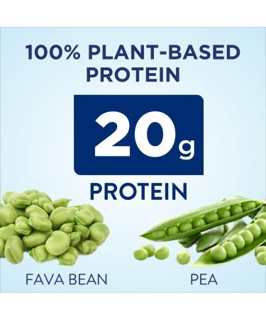 Ensure Plant-Based Protein Nutrition Shakes with 20g Fava Bean & Pea Protein Vanilla & Chocolate Flavors Pack of 12 11 Fl Oz - Buy Online on GoSupps.com