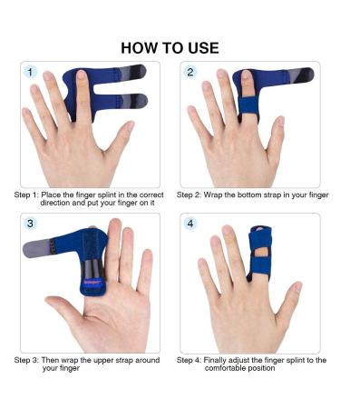 Trigger Finger Splint | Mallet Finger Brace for Pain Relief & Immobilization - Buy Online on GoSupps.com