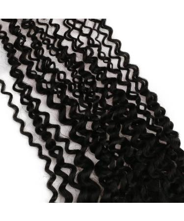 Full Shine 4x4 Partie Libre Fermeture de Cheveux Humains 18 pouces Cr pus Boucl s Noir Br silien Remy Fermeture de Cheveux Naturel Noir Couleur Transparents Fermeture de Cheveux Humains 18 Pouces 18 Inch 4*4 Lace Closure #Kinky Curly Natural Black - Buy Online on GoSupps.com