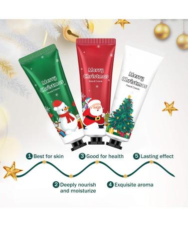 Horuili 5 hand creams Christmas gift set for hand cream winter hand cream moisturizing hand cream Christmas hand cream caring moisturizing - Buy Online on GoSupps.com