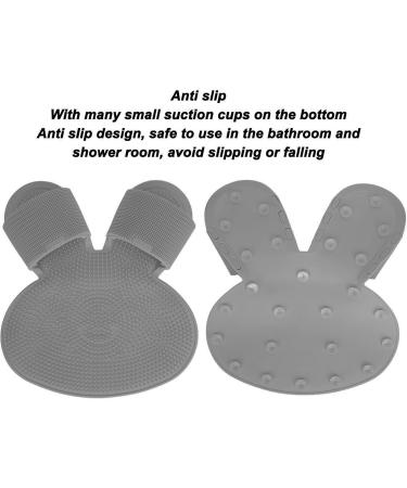 Silicone Foot Scrubber & Massager with Non-Slip Suction Cups - Clean Smooth & Pamper Your Feet | International Shipping Available - Buy Online on GoSupps.com