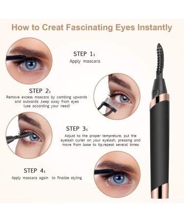 DUST2OASIS Heated Eyelash Curler Electric Eyelash Curlers DTO-JMQ-5.29-11 - Buy Online on GoSupps.com